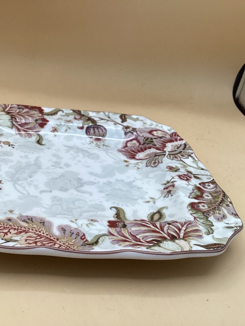 22Fifth square porcelain plate